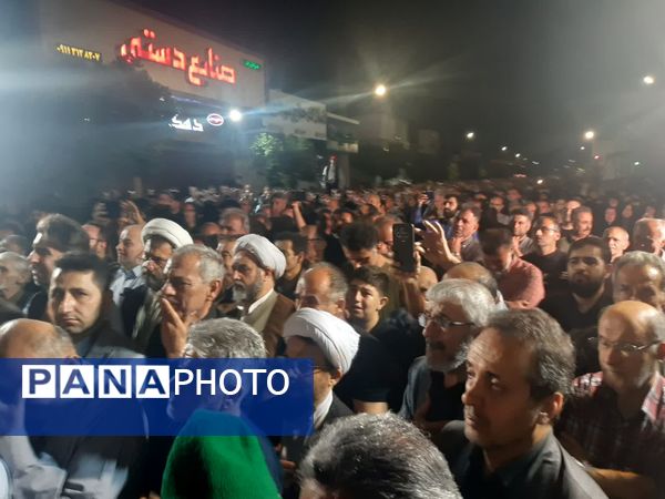 وداع پرشور با شهید ذاکریان در بابل
