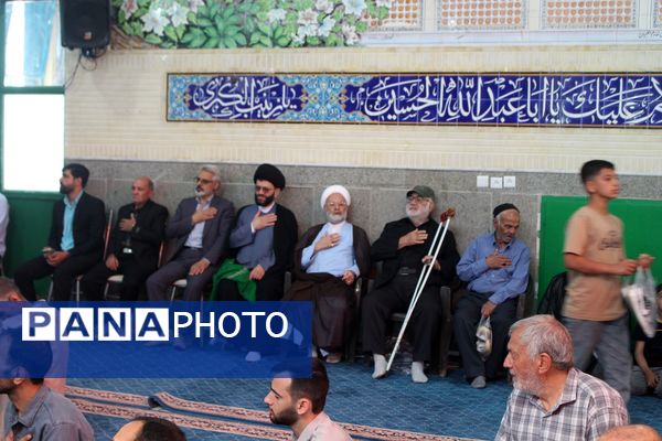 حضور نوجوانان در سی و پنجمین یادواره شهدای روستای فردوی قم