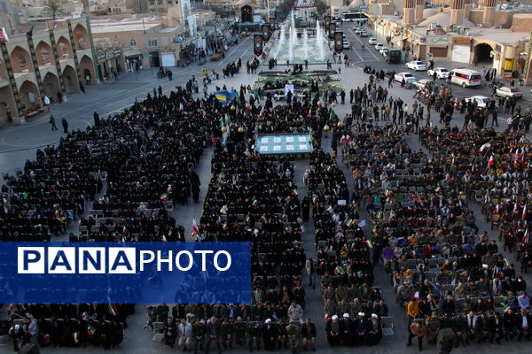 رزمایش اقدار بسیجیان در امیرچخماق یزد