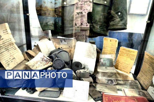 بازدید کاروان راهیان نور از موزه جنگ خرمشهر