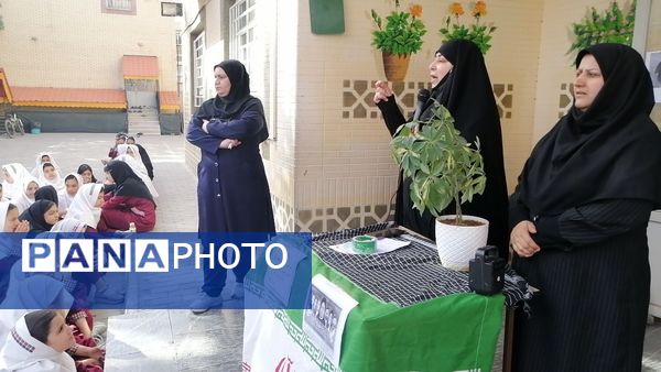 اولین سالگرد شهادت شهید خدمت آیت الله ابراهیم رئیسی در دبستان شطیطه ۲