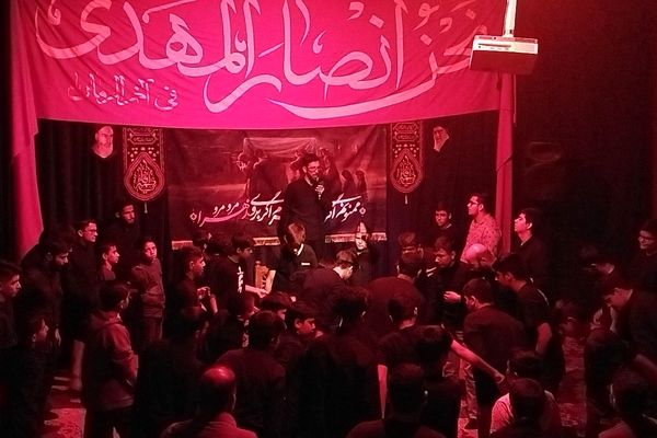 مراسم دهه فاطمیه در هیئت انصار المهدی نیشابور 