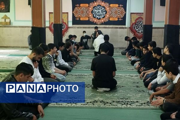 مراسم عزاداری حضرت فاطمه(س) در مدارس شهرستان ملارد