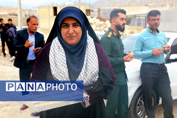 اجتماع همایش «شکوه اقتدار» بسیجیان در لنده