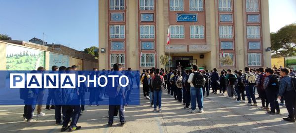 جشن آغاز سال تحصیلی جدید در مدرسه شهدای فرهنگی شهرستان شیروان