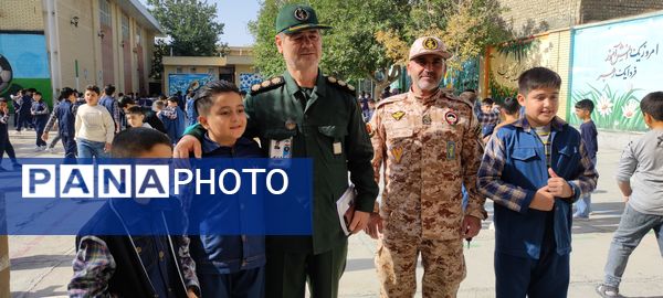 جشن آغاز سال تحصیلی جدید در مدرسه شهدای فرهنگی شهرستان شیروان