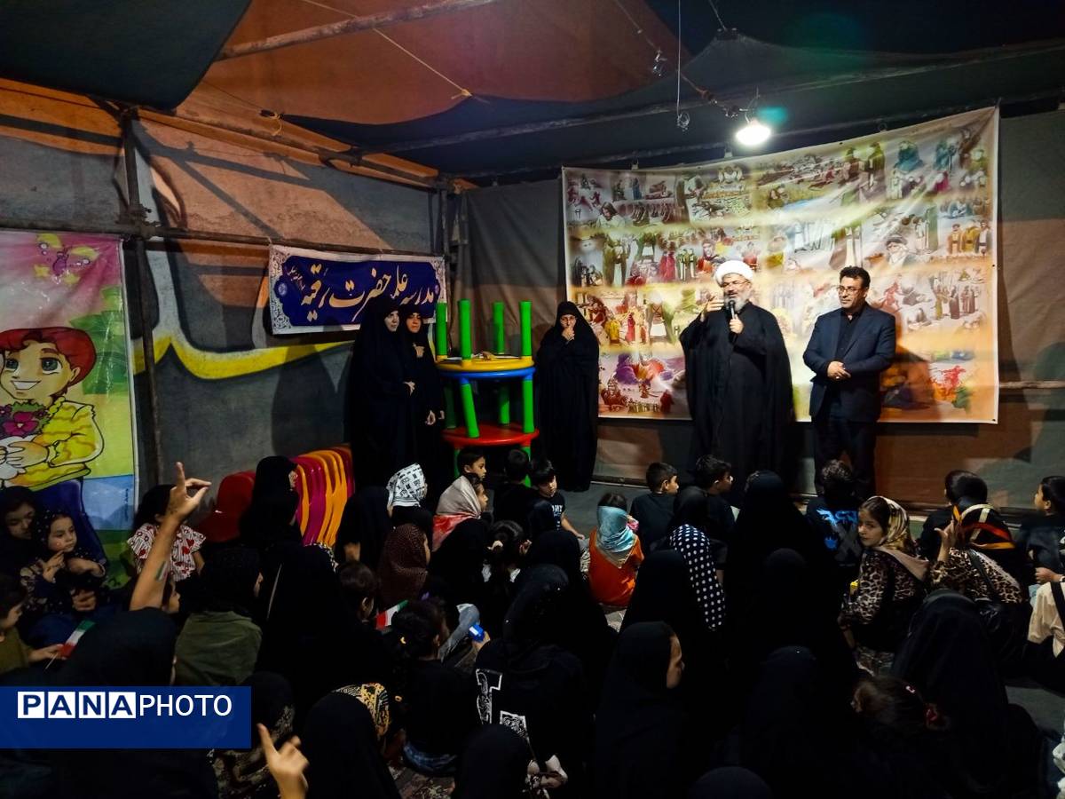 موکب غنچه های حضرت علی اکبر(ع) ؛ میزبان قدم های مسئولین کاشمر 