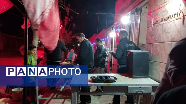 هیأت شاهزاده علی‌اصغری میزبان جشن میلاد دو گوهر آسمانی