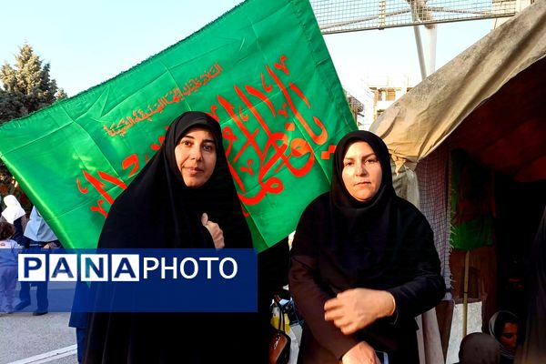برپایی موکب مقاومت به‌مناسبت هفته بسیج در دبستان جنت ملارد 