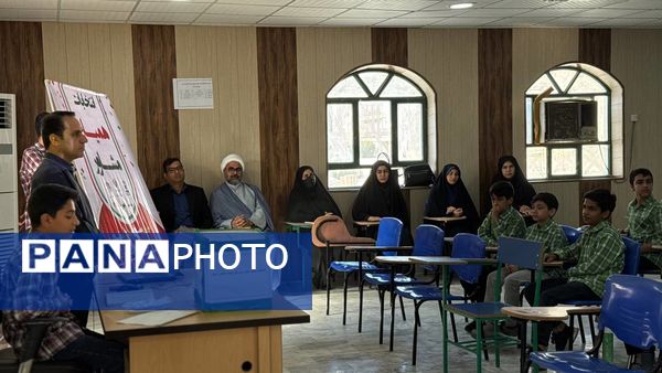 برگزاری انتخابات همیاران مشاور در مدارس شاهد شهرستان بوشهر
