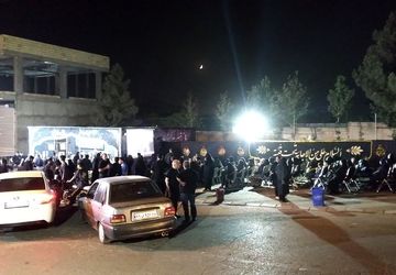 حضور پرشور مردم در موکب مردمی ریحانه نبی(س)  روستای هیو ساوجبلاغ