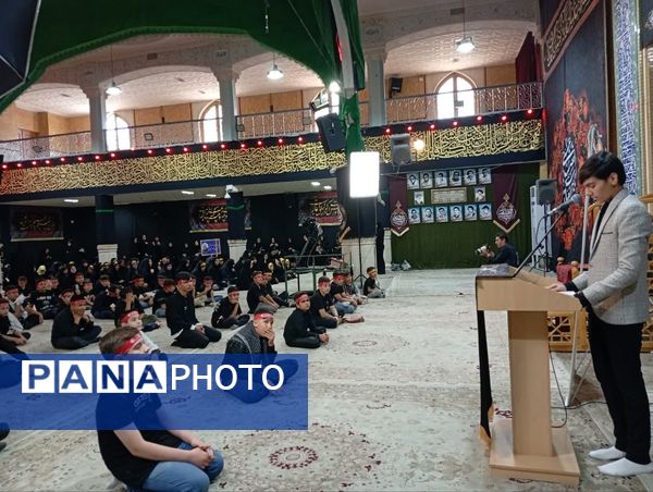 سوگواره «احلی من العسل» در حسینیه اعظم زنجان 