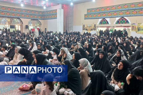 مراسم عزاداری شیرخوارگان حسینی در حرم مطهر امام زاده جعفربن موسی الکااظم (ع) شهرستان پیشوا