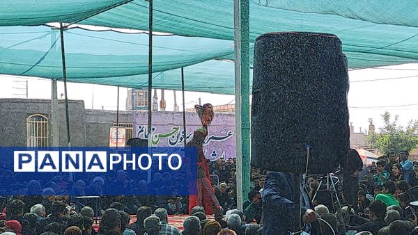 بزرگترین اجتماع حسنیون کشور همراه با تعزیه خوانی در روستای کفکی خراسان رضوی