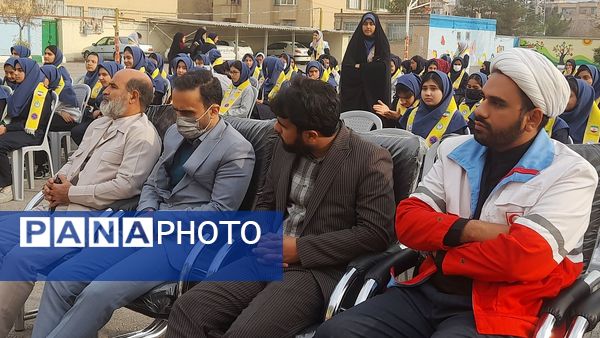 بیست و هفتمین مانور زلزله در دبیرستان نورالهدی
