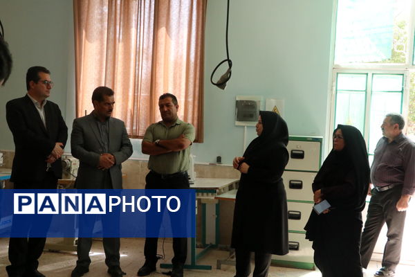 بازدید از کارگاه طراحی دوخت هنرستان ثمین