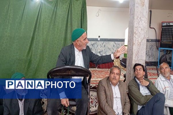 میز خدمت در مسجد جامع شهر بار نیشابور