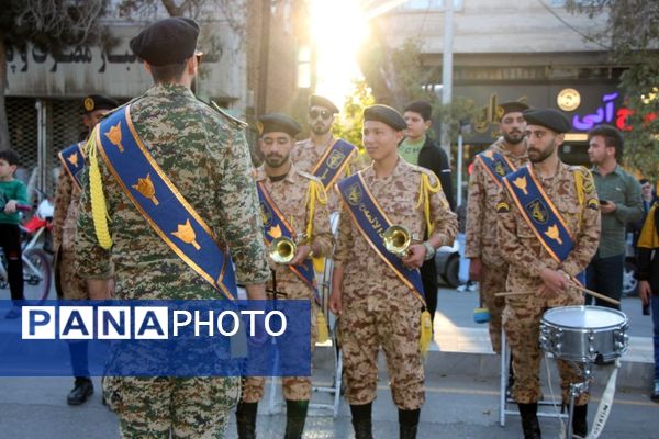 آیین استقبال از شهدای گمنام در سملقان