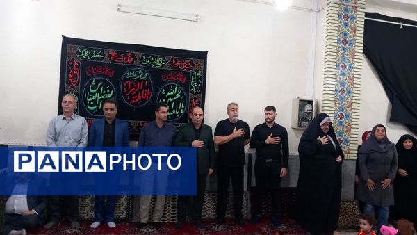 مراسم شهادت دبیر کل حزب الله لبنان در مسجد امام سجاد(ع) قائمشهر