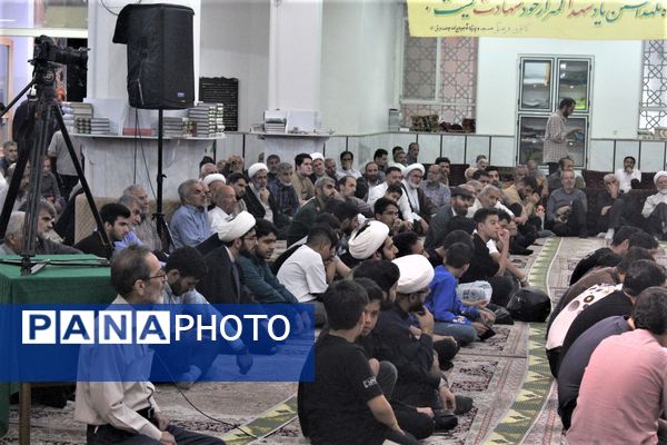 مراسم گرامیداشت شهید «مصطفی نبی لو»