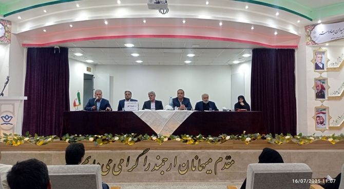  جلسه توجیهی پروژه مهر در خلیل آباد