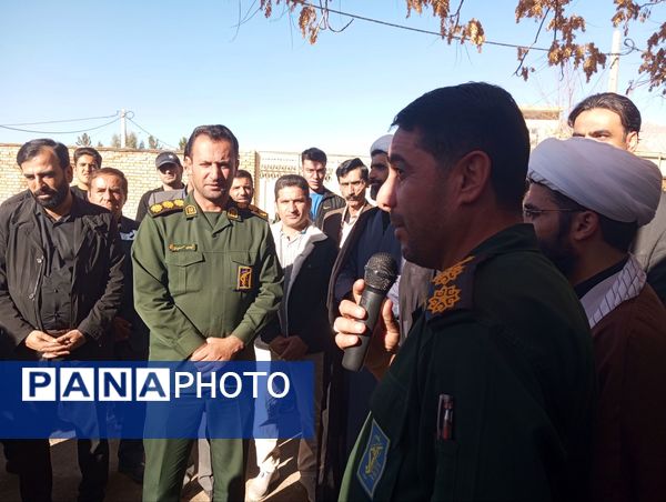 گرامیداشت ایام فاطمیه در گلزار شهدای ششبهره 