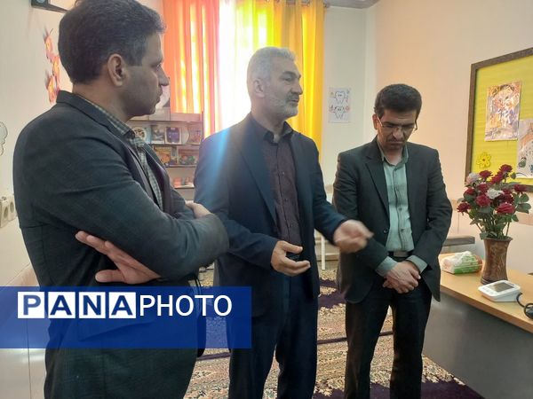 افتتاح کلاس بهداشت در دبستان پسرانه قمر بنی هاشم شهرستان زارچ