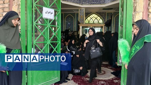پیاده‌روی جاماندگان اربعین حسینی در شهرستان نظرآباد 