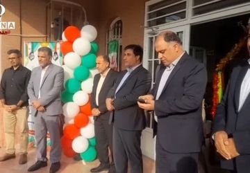 بازدید نماینده مجلس آزادشهر و رئیس آموزش و پروش شهرستان در حواشی بازگشایی مدارس