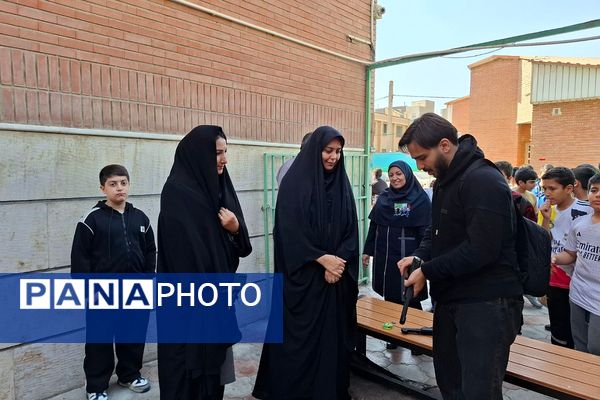 اردوی درون مدرسه ای در دبستان شاهد شهید قدوسی ناحیه دو شهرری 