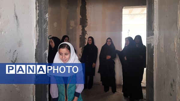 بازدید انجمن اولیا و مربیان دبستان پورشهریاری از پروژه درحال ساخت مدرسه اولیاء ناحیه ۷ مشهد
