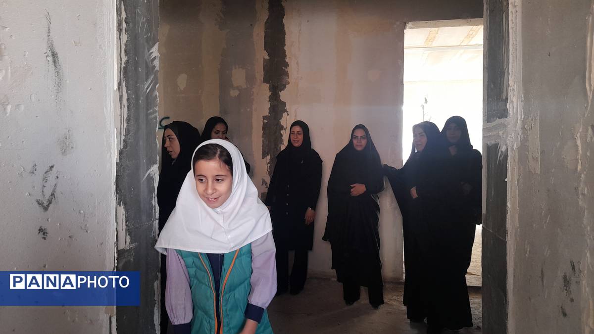بازدید انجمن اولیا و مربیان دبستان پورشهریاری از پروژه درحال ساخت مدرسه اولیاء ناحیه ۷ مشهد