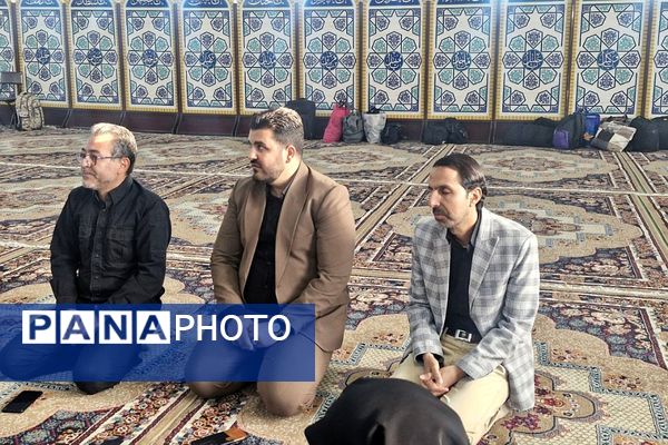 عطر ایمان در آیین بدرقه دختران راهیان نور فشافویه 