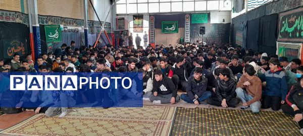  مراسم عزاداری وفات حضرت ام البنین در هنرستان محمودیه خیامی 11