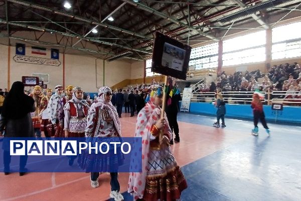 برگزاری جشنواره طرح دختران آفتاب ایران در شیروان