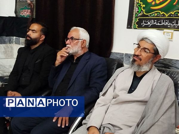 بازدید رئیس شورای شهر و امام جمعه کاشمر از حسینیه حسینی روستای قوژد