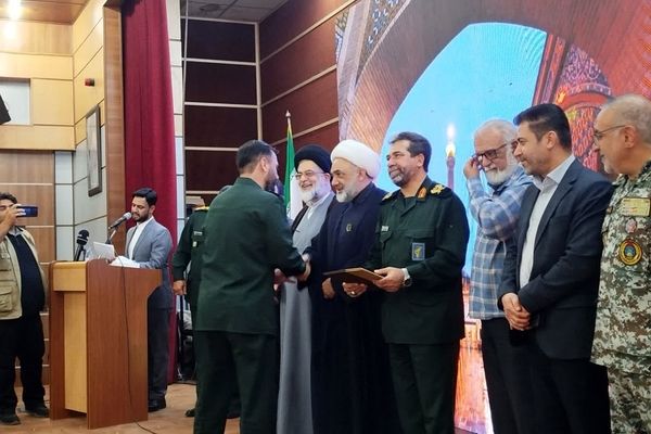 مراسم تکریم و معارفه فرمانده سپاه ناحیه مقاومت بسیج حضرت عبدالعظیم (ع) شهرستان ری