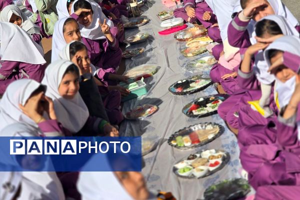 برگزاری همایش غذای سالم در دبستان بوستان 
