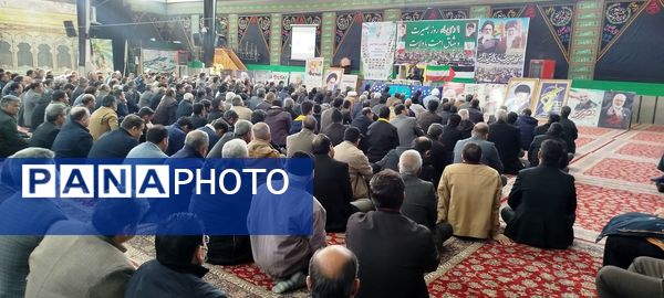 مراسم گرامیداشت حماسه ۹ دی روز بصیرت و میثاق امت با ولایت در شهرستان خلیل آباد