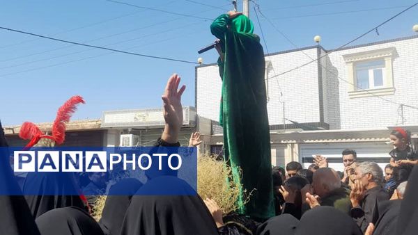 تعزیه ورود اسرا به شام سنت دیرینه‌ی روستای جندان