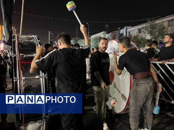 مراسم شب شهادت امام رئوف در مشهد مقدس 