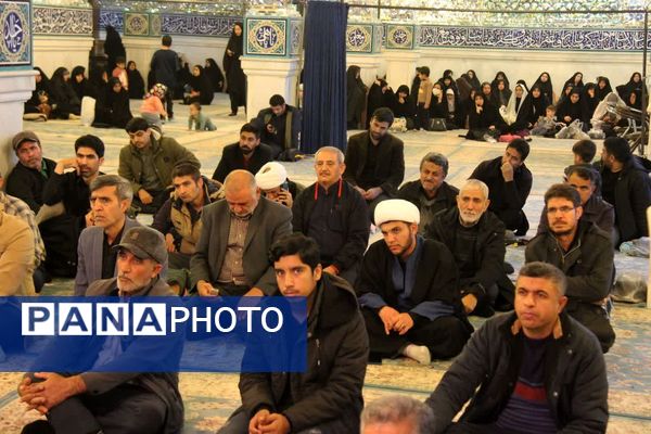مراسم شب‌های فاطمیه در حرم امامزاده عباس بن موسی (ع) بجنورد 