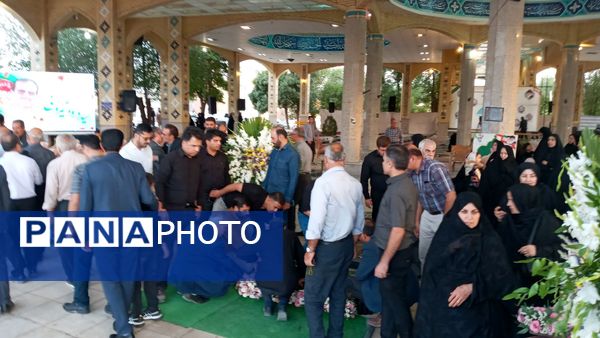 برگزاری مراسم چهلمین روز شهادت دکتر سید داوود شیروانی در شهرستان بروجن