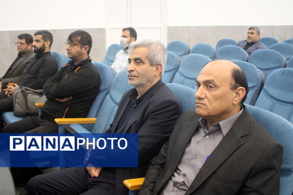 مراسم استقبال از شهید گمنام در اداره‌کل آموزش و پرورش استان بوشهر