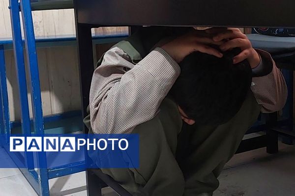 مانور زلزله در مدارس شهرستان ملارد