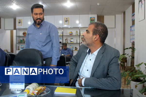 نشست خبری معاون تربیت‌بدنی و سلامت آموزش و پرورش استان بوشهر