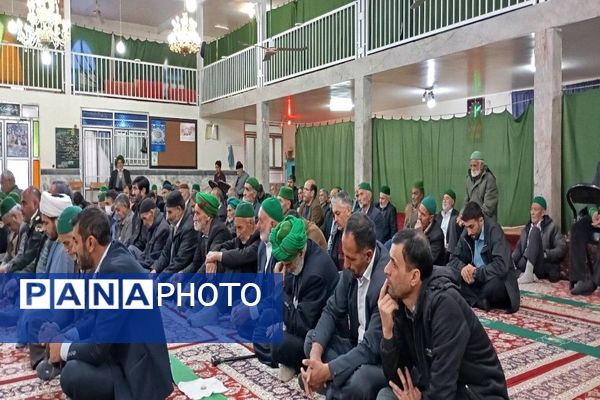 اقامه نماز جمعه در شهر بار نیشابور