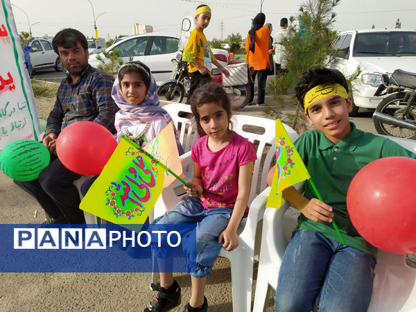 جلوه‌های حضور کودکان در جشن ایام عید غدیر