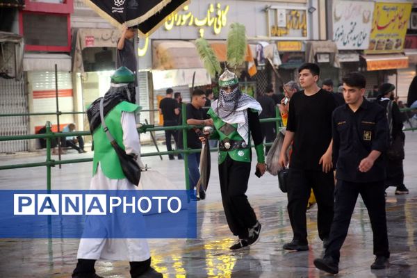جلوه‌هایی از عزاداری تاسوعای حسینی در قم