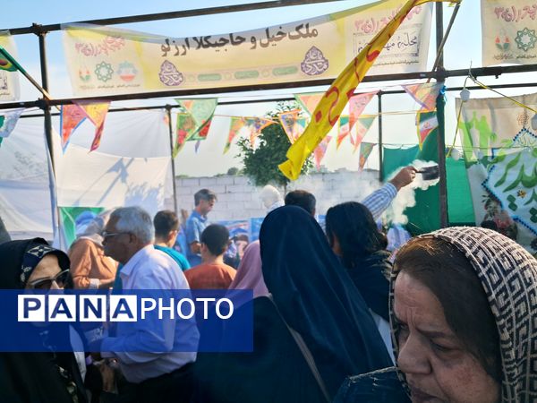 مهمانی پدرانه به‌مناسبت عید غدیر در قائمشهر